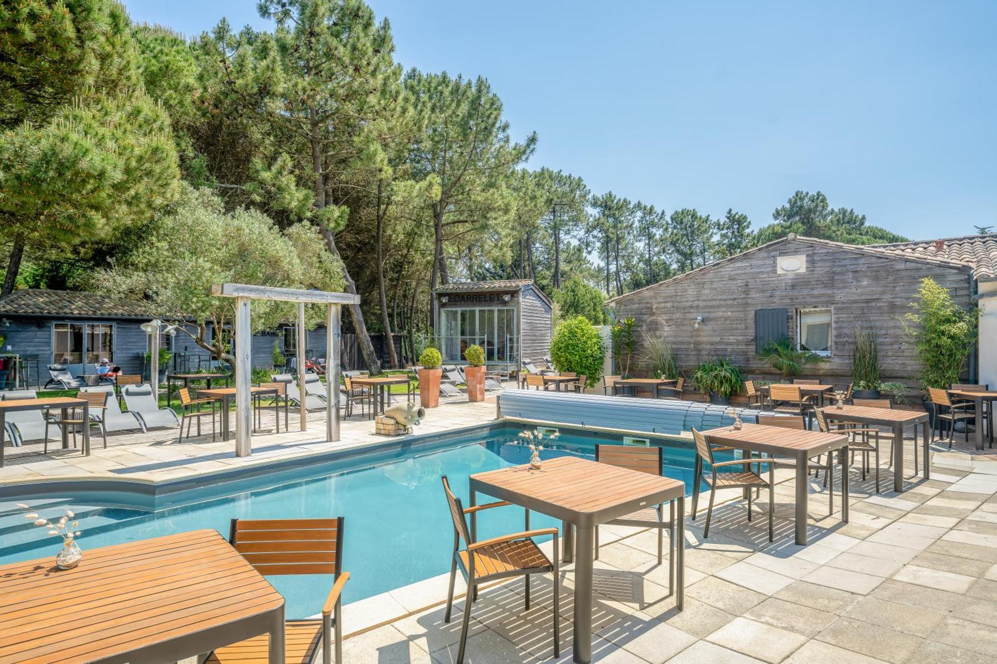 Hotel Restaurant & Spa Plaisir Le Bois-Plage-en-Ré Dış mekan fotoğraf